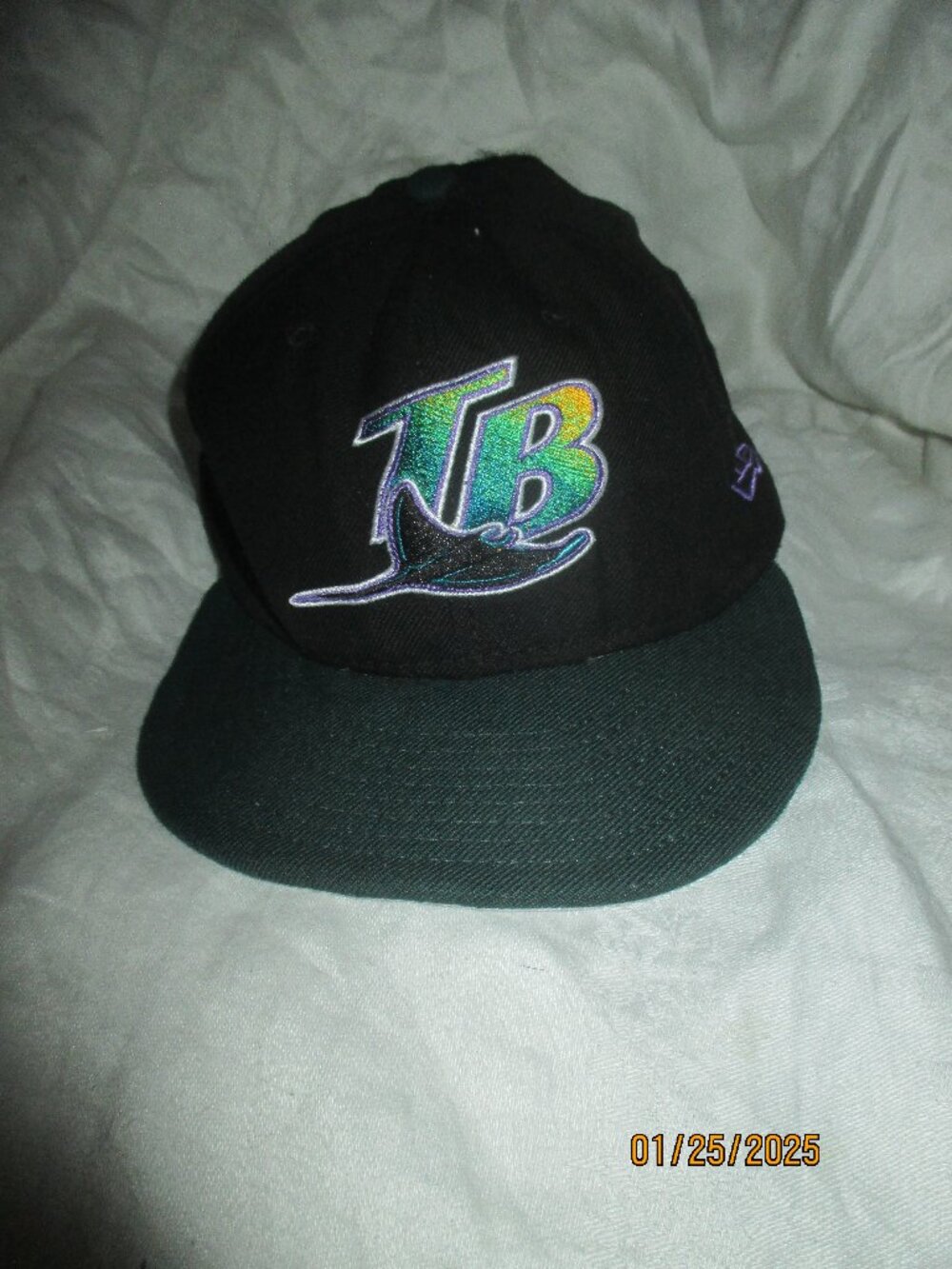 Tampa Bay Devil Rays Hat Cap Fitted Mens 7 3/4 MLB Baseball 59FIFTY New Era